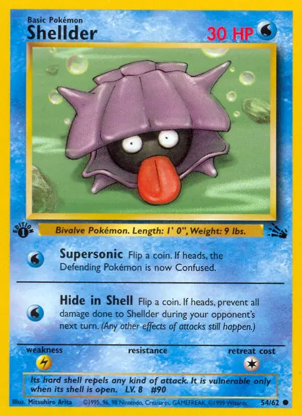 Shellder Fossil 54