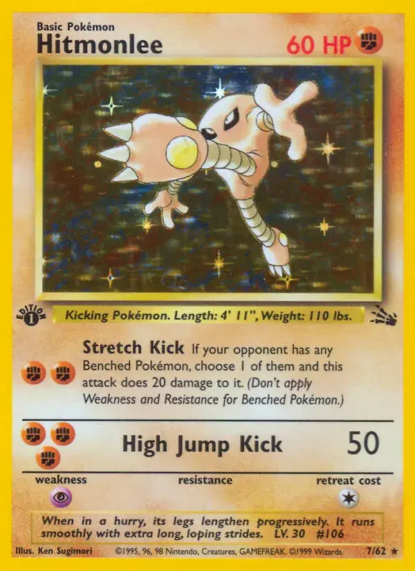 Hitmonlee Fossil 7