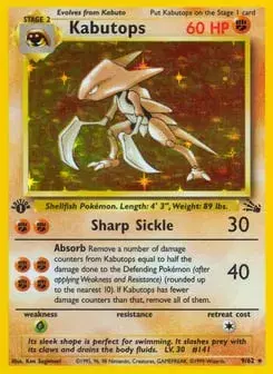 Kabutops Fossil