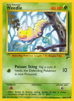 Weedle Base Set 2