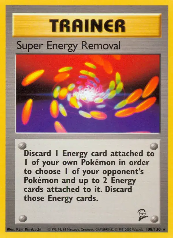 Super Energy Removal Base Set 2 108