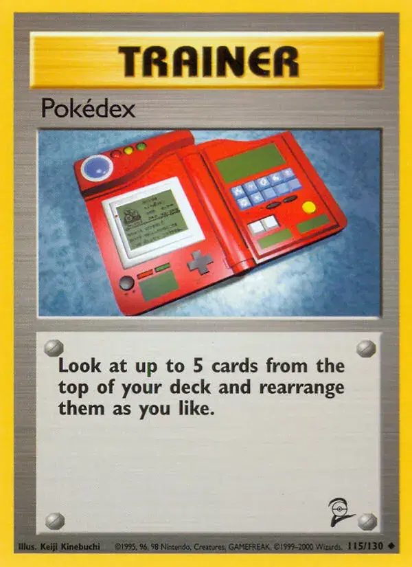 Pokédex Base Set 2 115