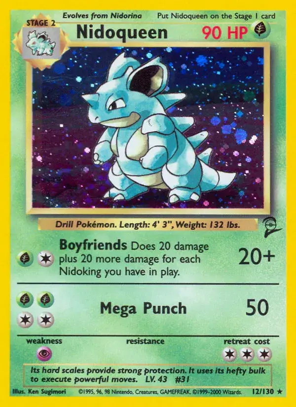 Nidoqueen Base Set 2 12