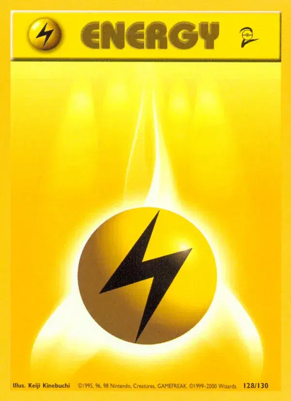 Lightning Energy Base Set 2 128