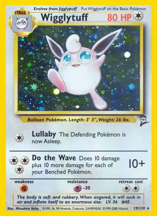 Wigglytuff Base Set 2 19