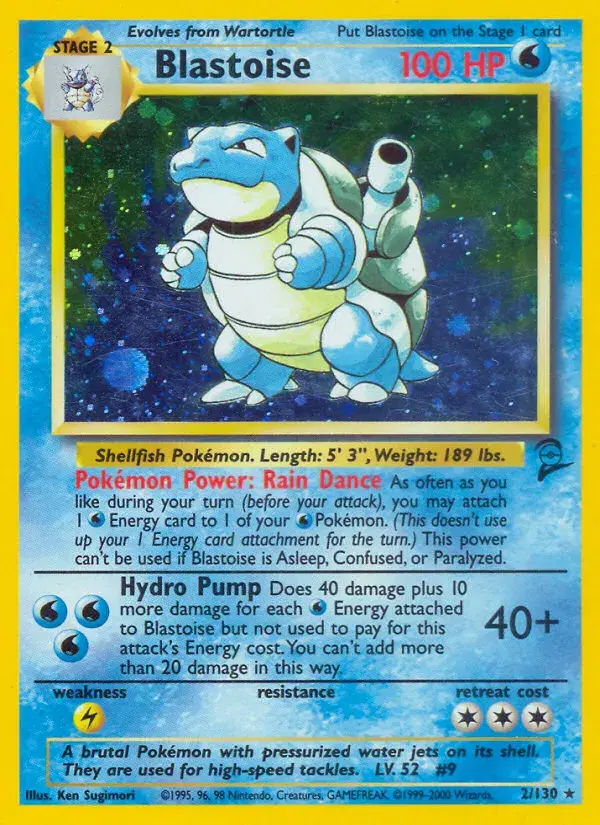 Blastoise Base Set 2 2