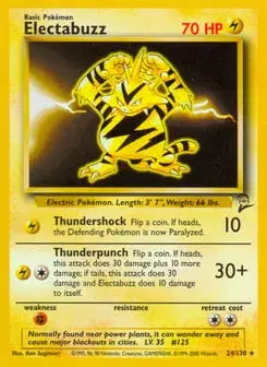Electabuzz Base Set 2