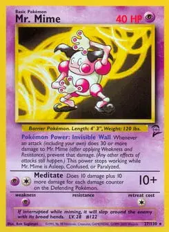 Mr. Mime Base Set 2