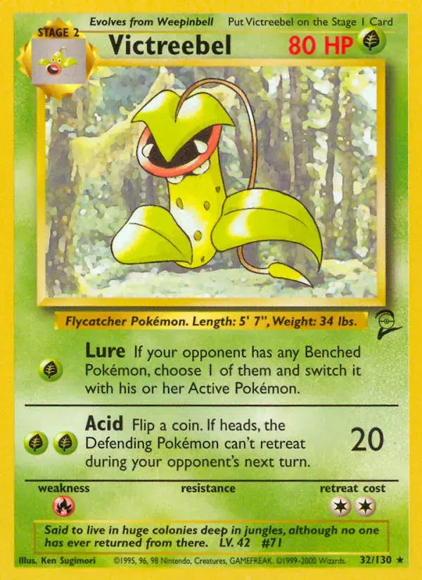 Victreebel Base Set 2 32