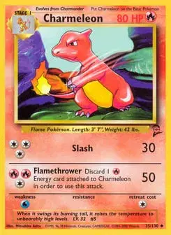 Charmeleon Base Set 2