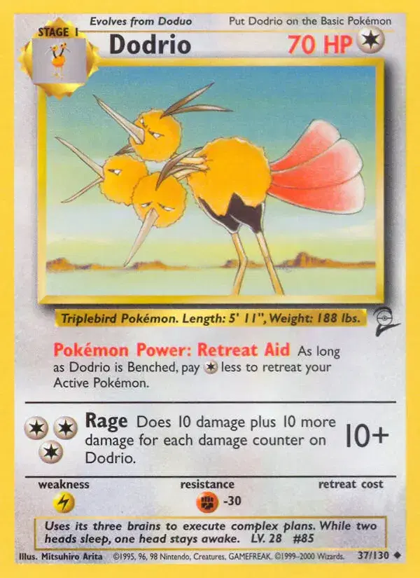 Dodrio Base Set 2 37