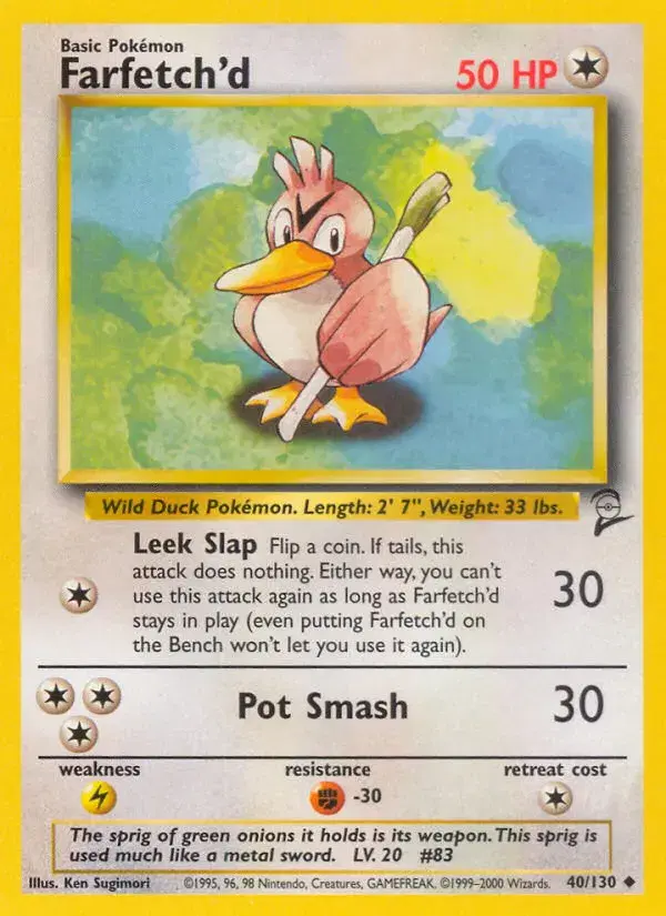 Farfetch'd Base Set 2 40