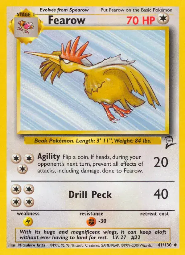 Fearow Base Set 2 41