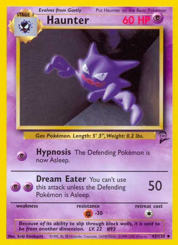 Haunter Base Set 2 43