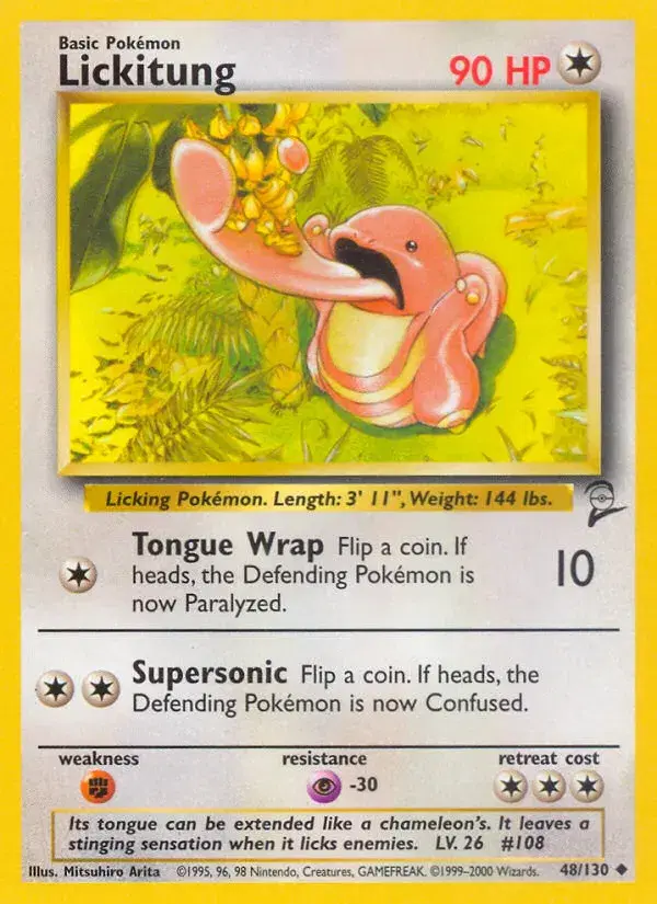 Lickitung Base Set 2 48