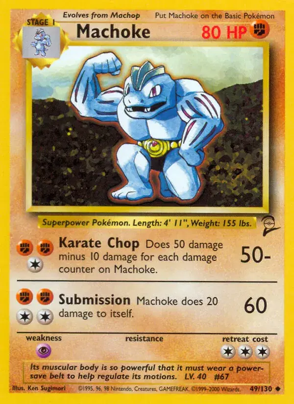 Machoke Base Set 2 49