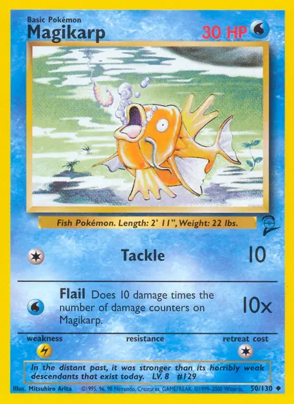 Magikarp Base Set 2 50