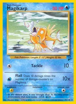 Magikarp Base Set 2