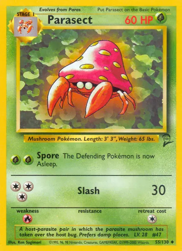 Parasect Base Set 2 55