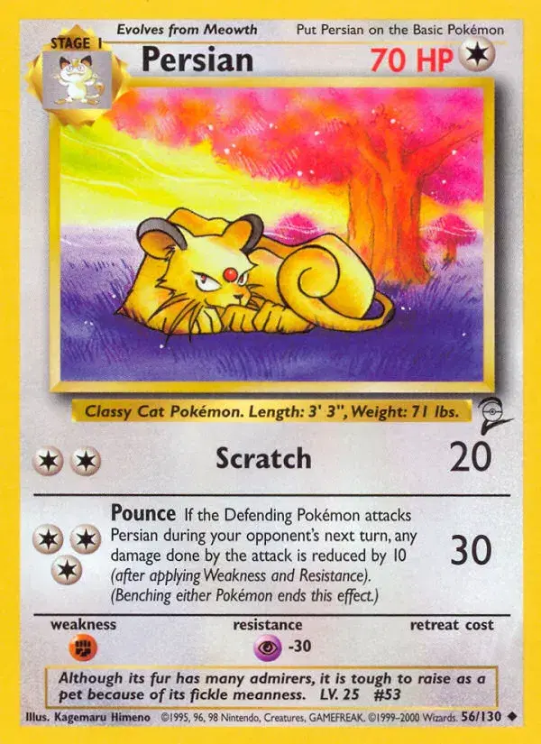Persian Base Set 2 56