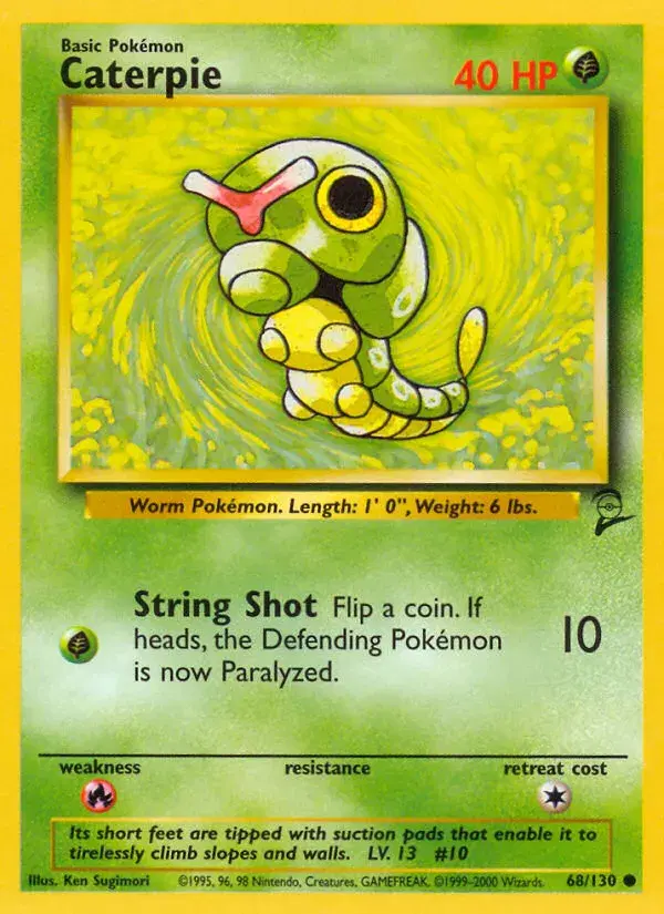Caterpie Base Set 2 68