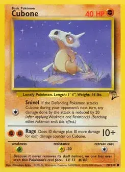 Cubone Base Set 2