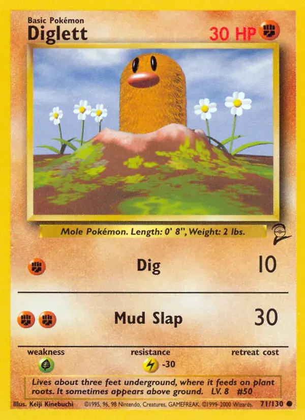 Diglett Base Set 2 71