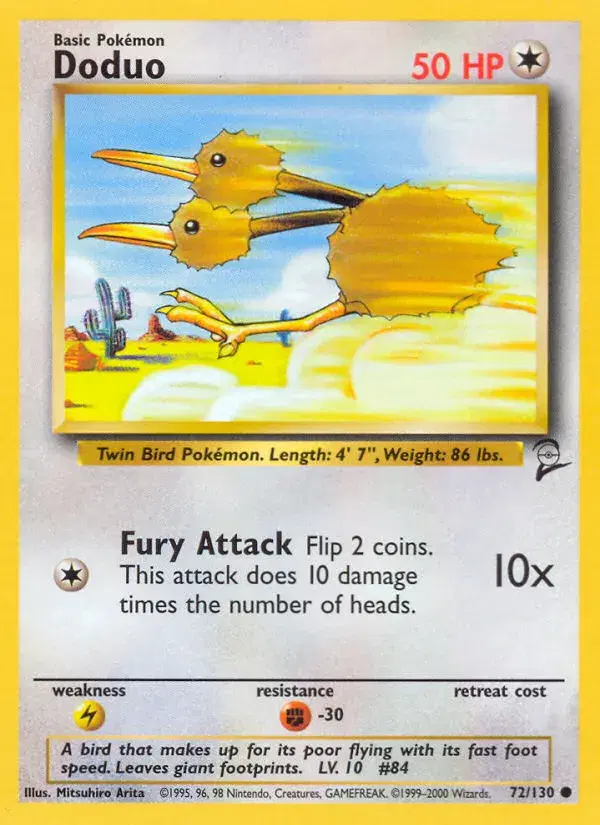 Doduo Base Set 2 72