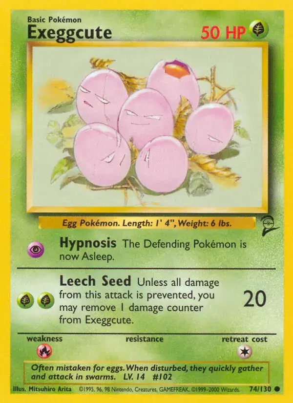 Exeggcute Base Set 2 74