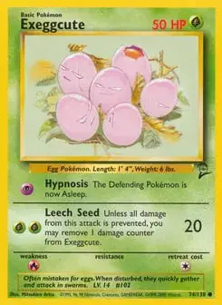 Exeggcute Base Set 2