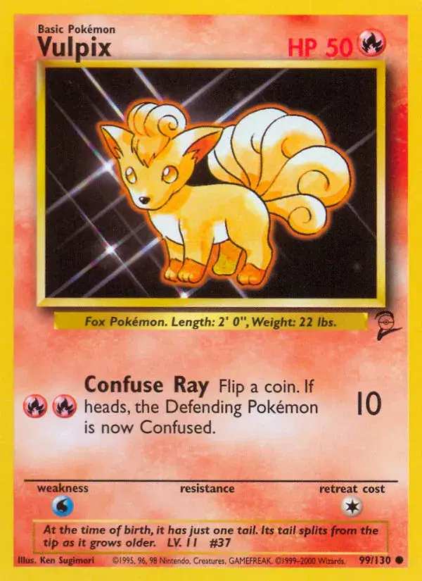 Vulpix Base Set 2 99