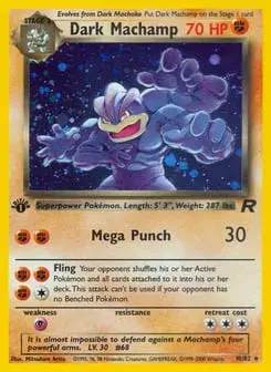 Dark Machamp Team Rocket