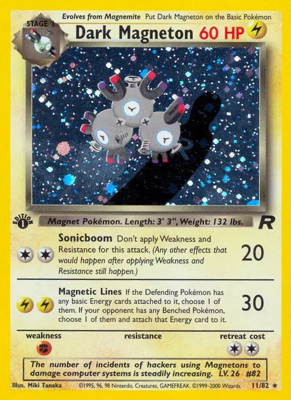 Dark Magneton Team Rocket 11