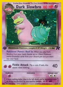 Dark Slowbro Team Rocket