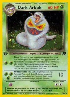 Dark Arbok Team Rocket