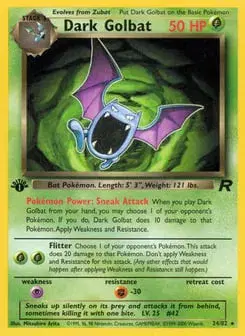 Dark Golbat Team Rocket