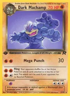 Dark Machamp Team Rocket