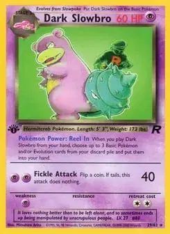 Dark Slowbro Team Rocket
