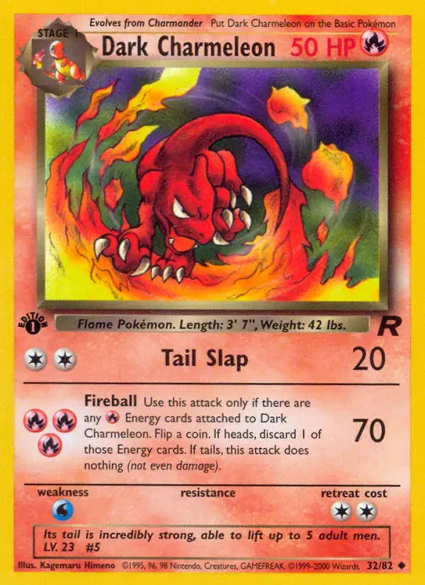 Dark Charmeleon Team Rocket 32