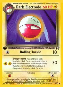 Dark Electrode Team Rocket