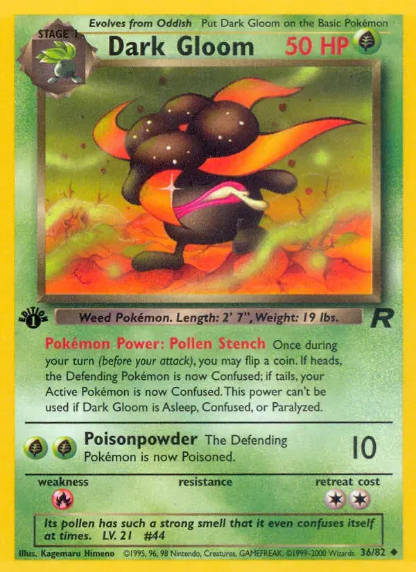Dark Gloom Team Rocket 36