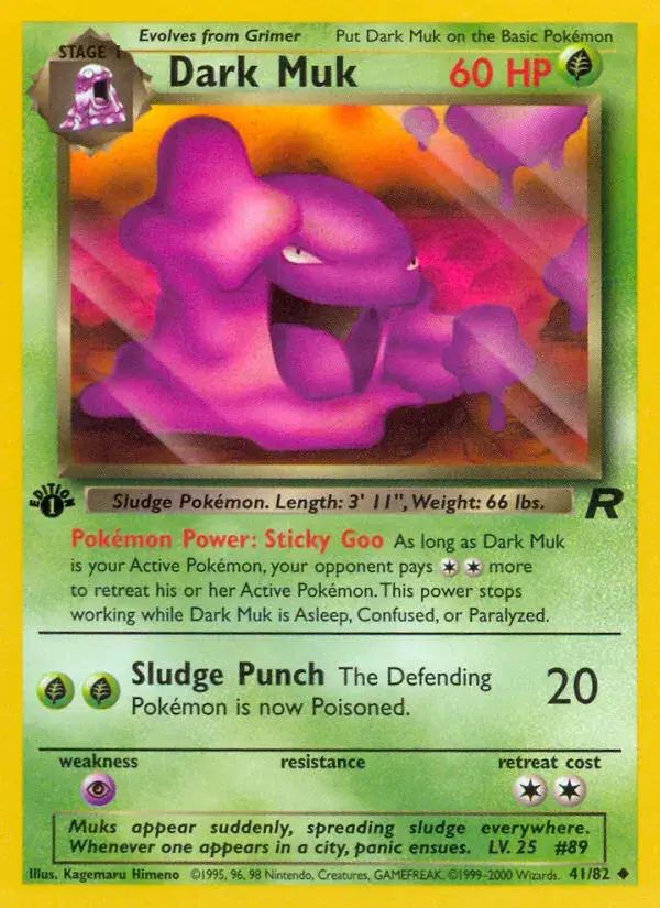 Dark Muk Team Rocket 41