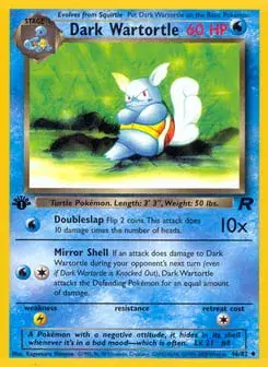 Dark Wartortle Team Rocket