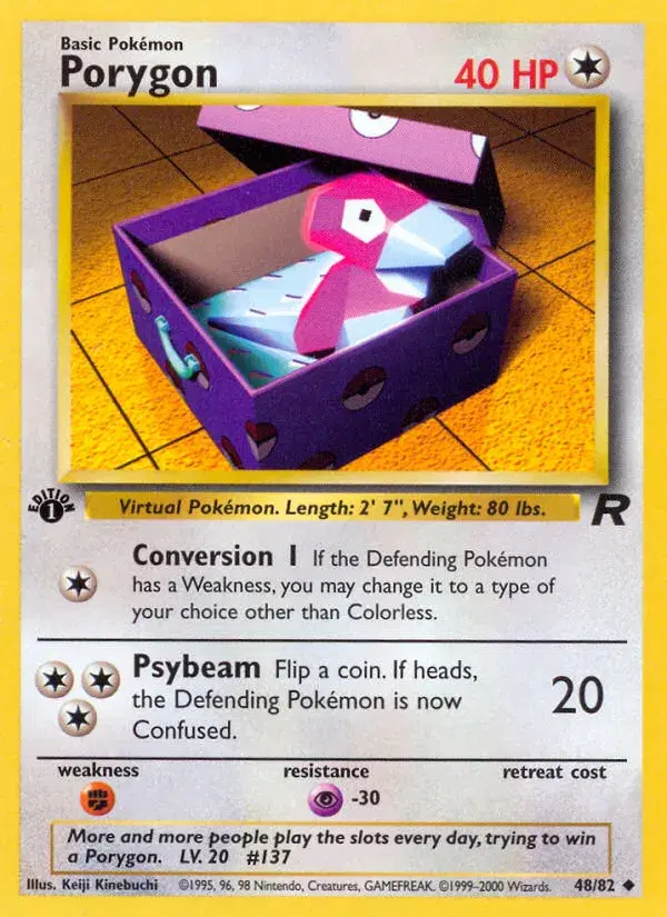 Porygon Team Rocket 48
