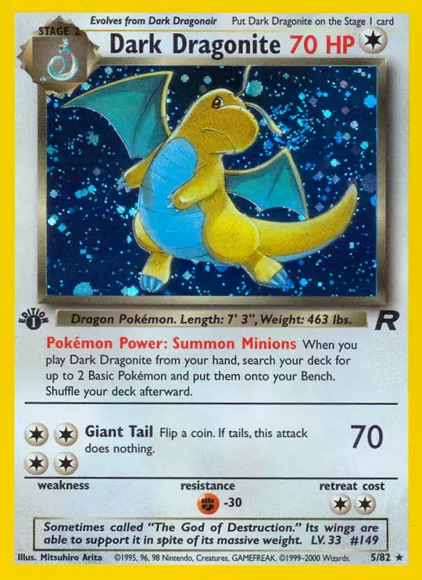 Dark Dragonite Team Rocket 5