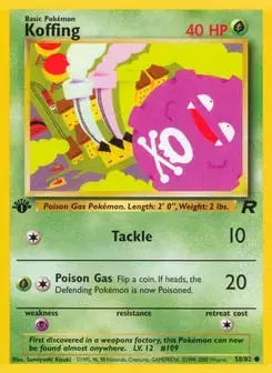 Koffing Team Rocket