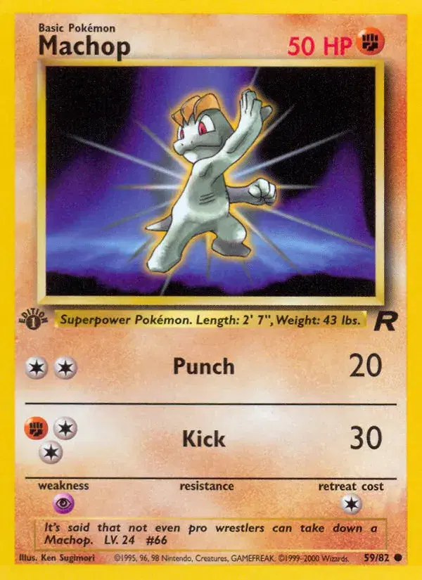 Machop Team Rocket 59