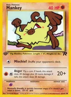 Mankey Team Rocket