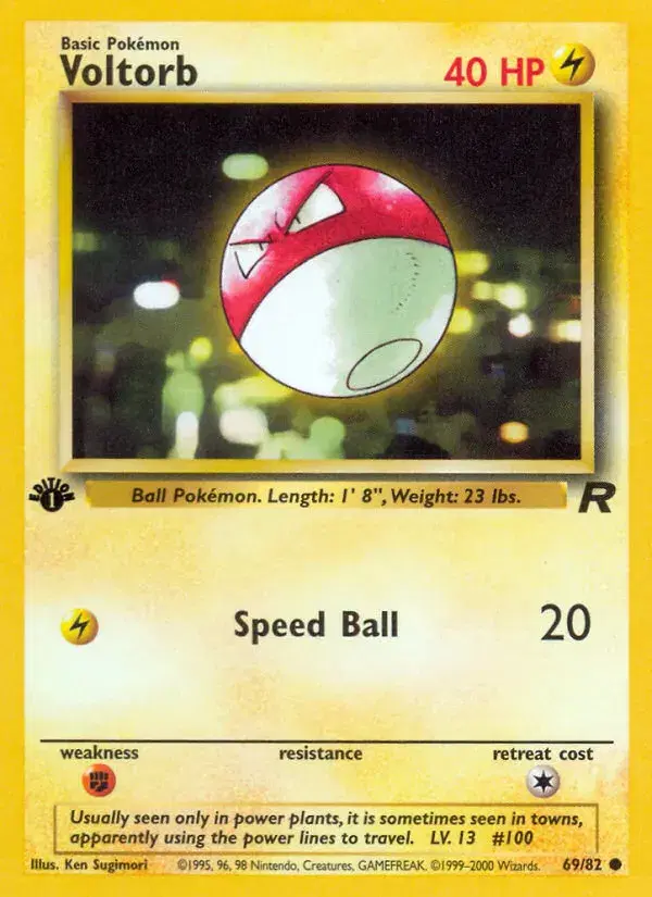 Voltorb Team Rocket 69