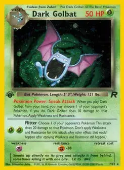 Dark Golbat Team Rocket